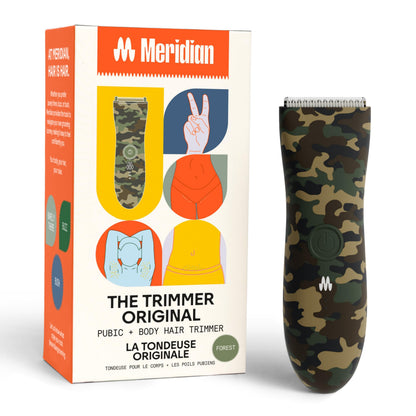 MERIDIAN The Trimmer Original - Body Hair Trimmer for Men