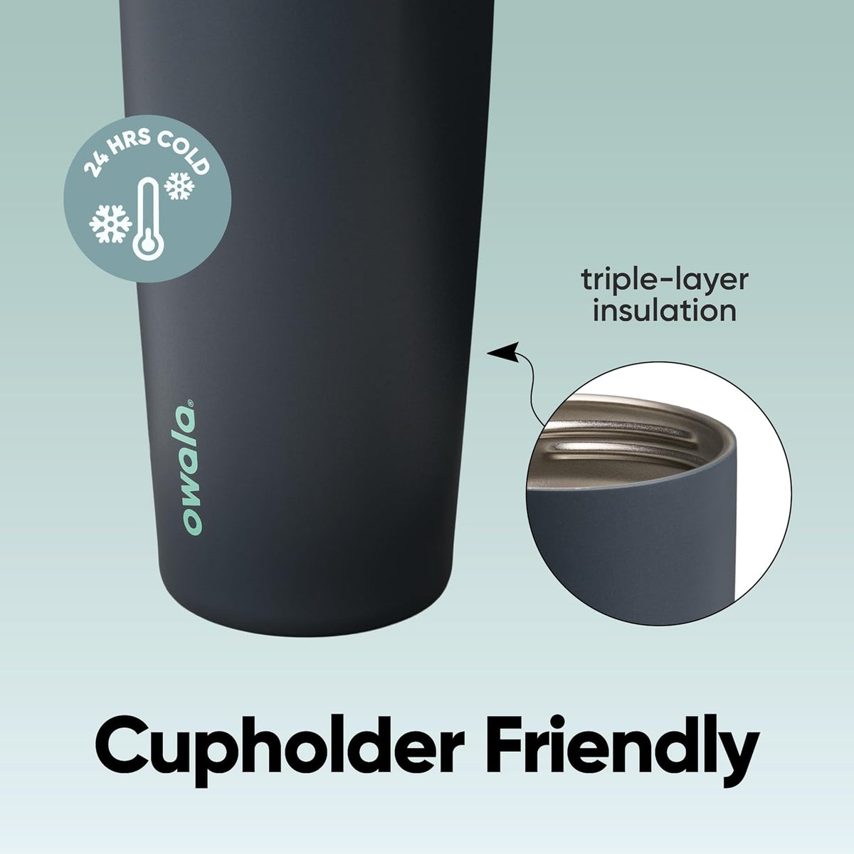 Owala FreeSip Sway Insulated Stainless Steel Water Bottle