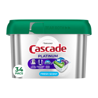 Cascade Platinum Dishwasher Pods