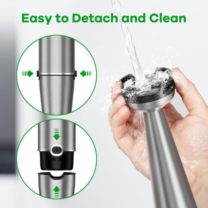 Turelar 1100W Immersion Blender Set – 5-Speed Hand Blender with Whisk, Frother & Food Processor, BPA-Free