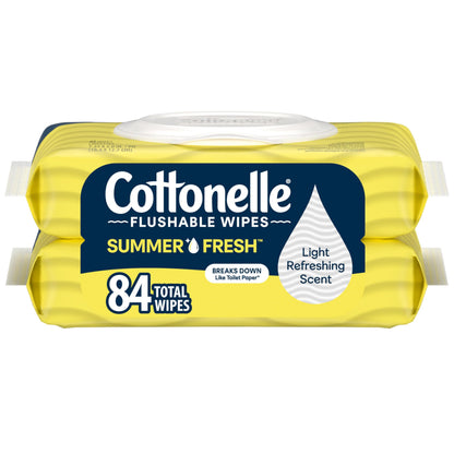Cottonelle Fresh Feel Flushable Wet Wipes