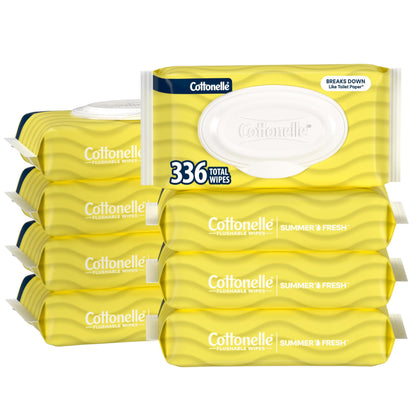 Cottonelle Fresh Feel Flushable Wet Wipes
