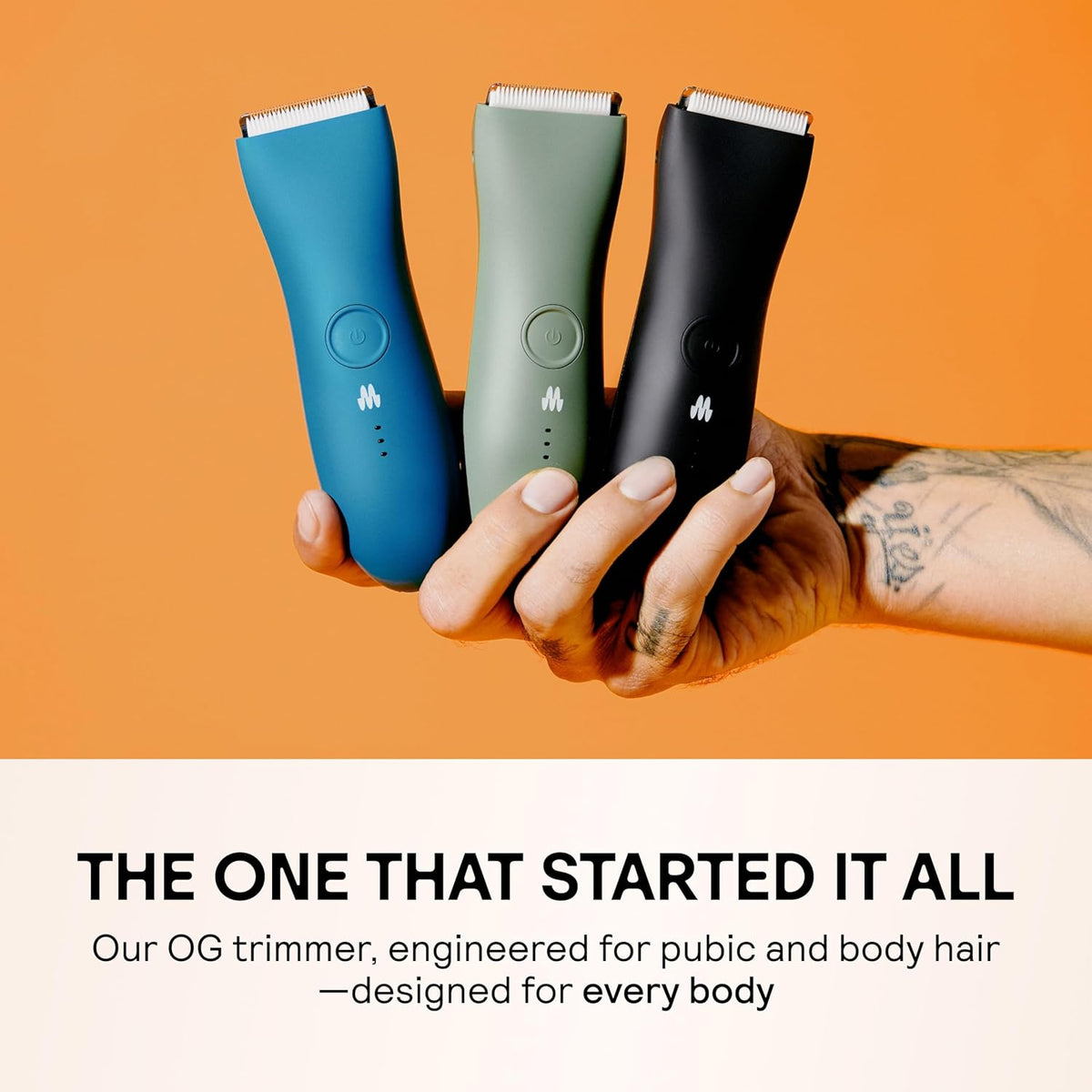 MERIDIAN The Trimmer Original - Body Hair Trimmer for Men