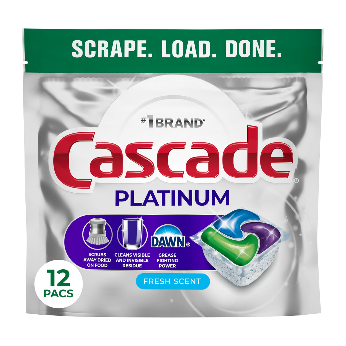 Cascade Platinum Dishwasher Pods