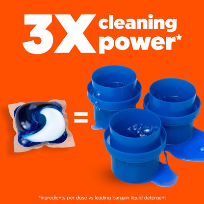 Tide PODS 3-in-1 Laundry Detergent Pacs – 112-Count, Stain Remover, Odor Fighter & Color Protector