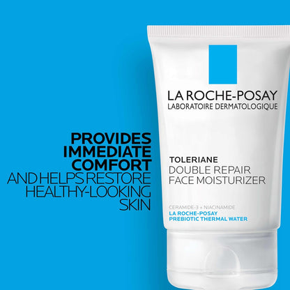 La Roche-Posay Toleriane Double Repair Face Moisturizer – For Sensitive Skin, 3.38 fl oz