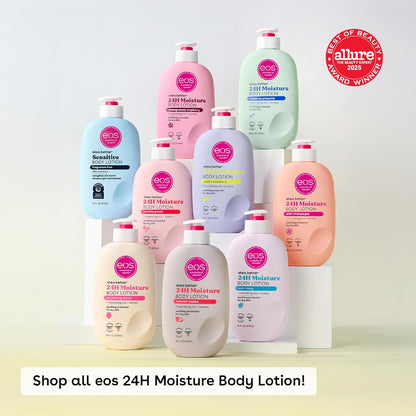 eos Shea Better Body Lotion – Vanilla Cashmere, 24-Hour Moisture, Non-Greasy, 16 fl oz