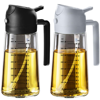 TrendPlain 16oz/470ml Glass Olive Oil Sprayer for Cooking