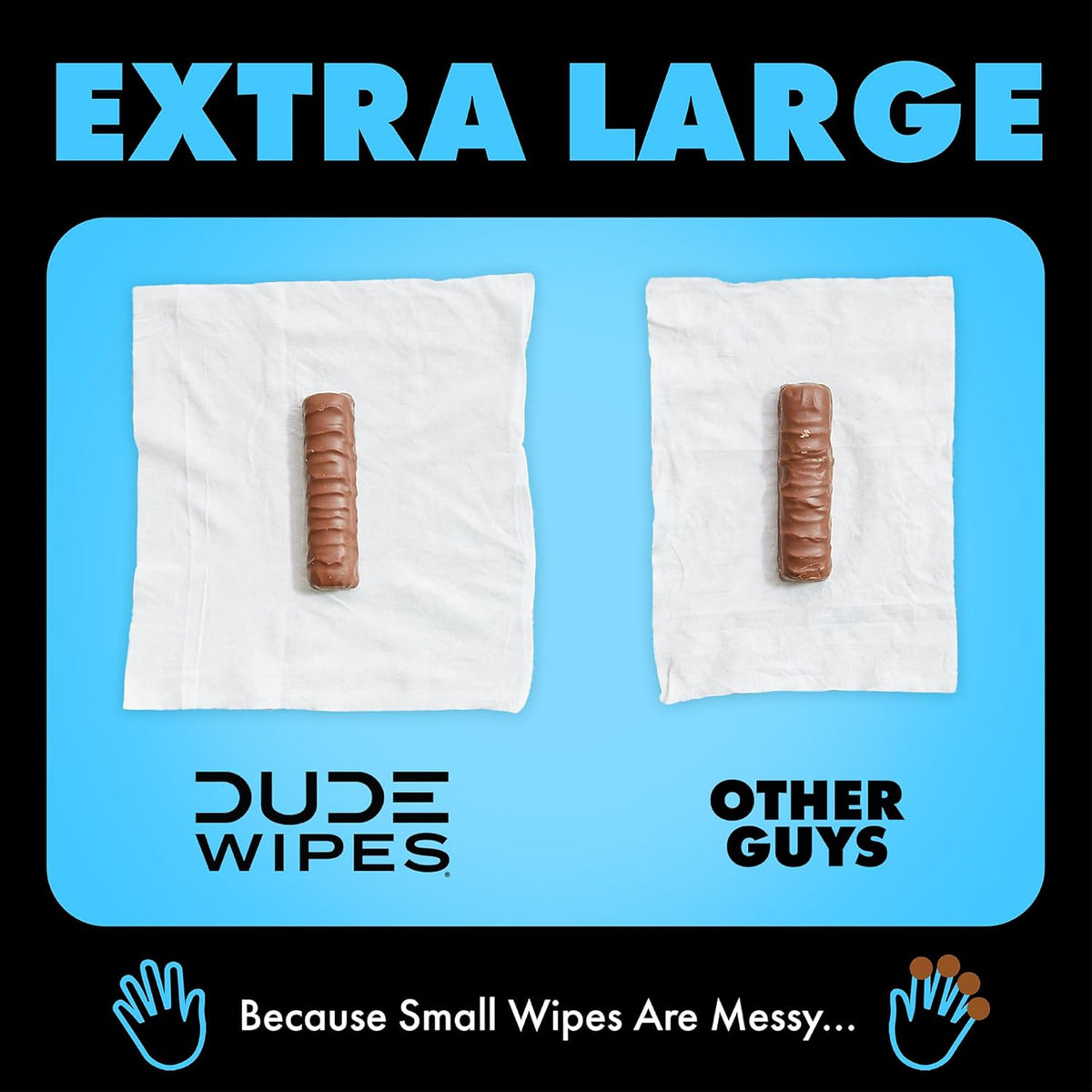 DUDE Wipes - Flushable Wipes - 6 Pack, 288 Wipes
