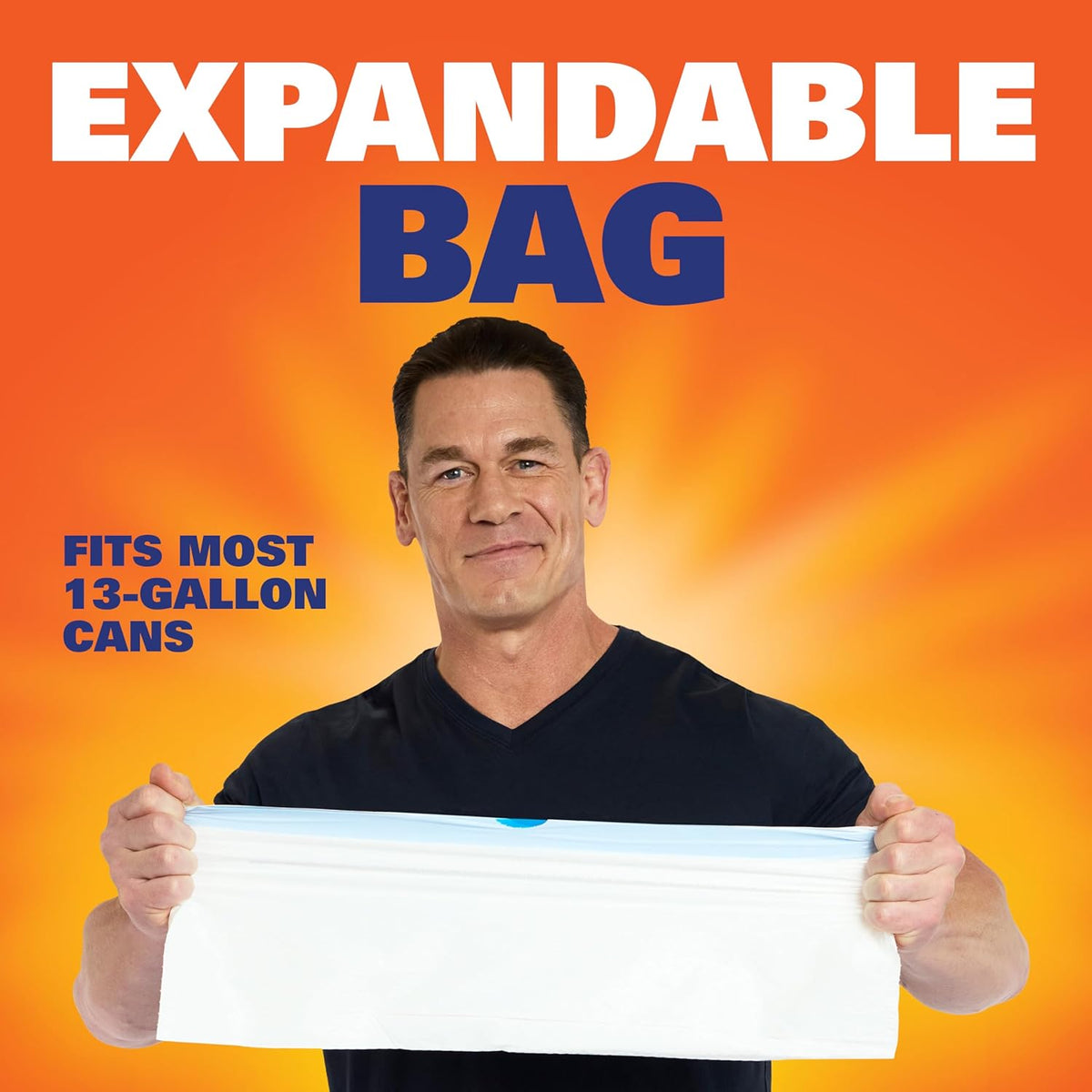 Hefty Ultra Strong Tall Kitchen Trash Bags – 80-Count, 13 Gallon, Arm & Hammer Odor Control, Drawstring