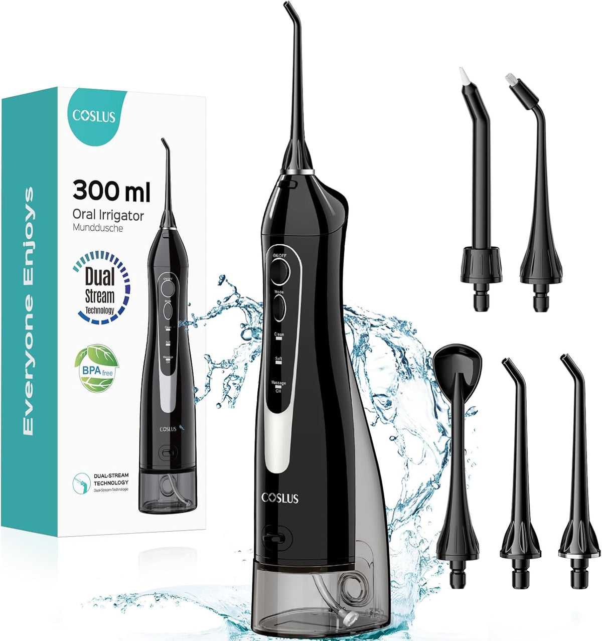 COSLUS Water Dental Flosser Teeth Pick