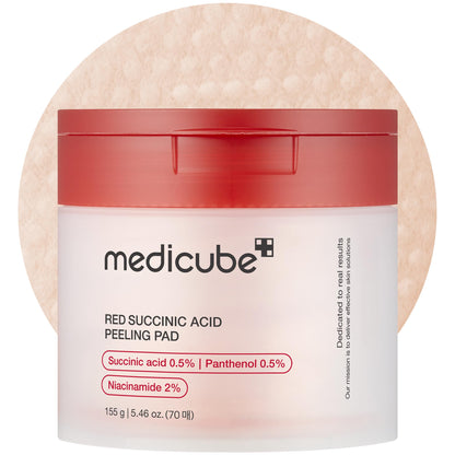 medicube Zero Pore Toner Pads 2.0 – AHA/BHA Exfoliating Pore Pads with Lavender Extract