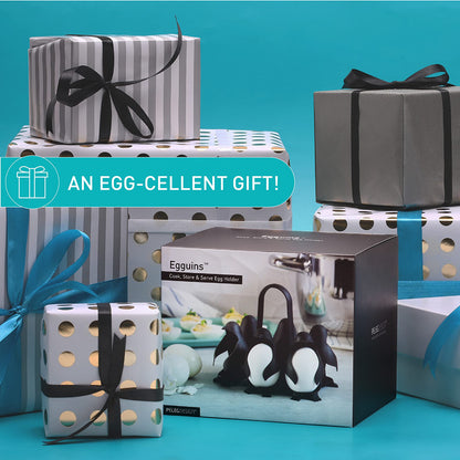 Penguin Egg Poacher & Steamer – Cute Egg Cooker and Storage Holder Kitchen Gadget