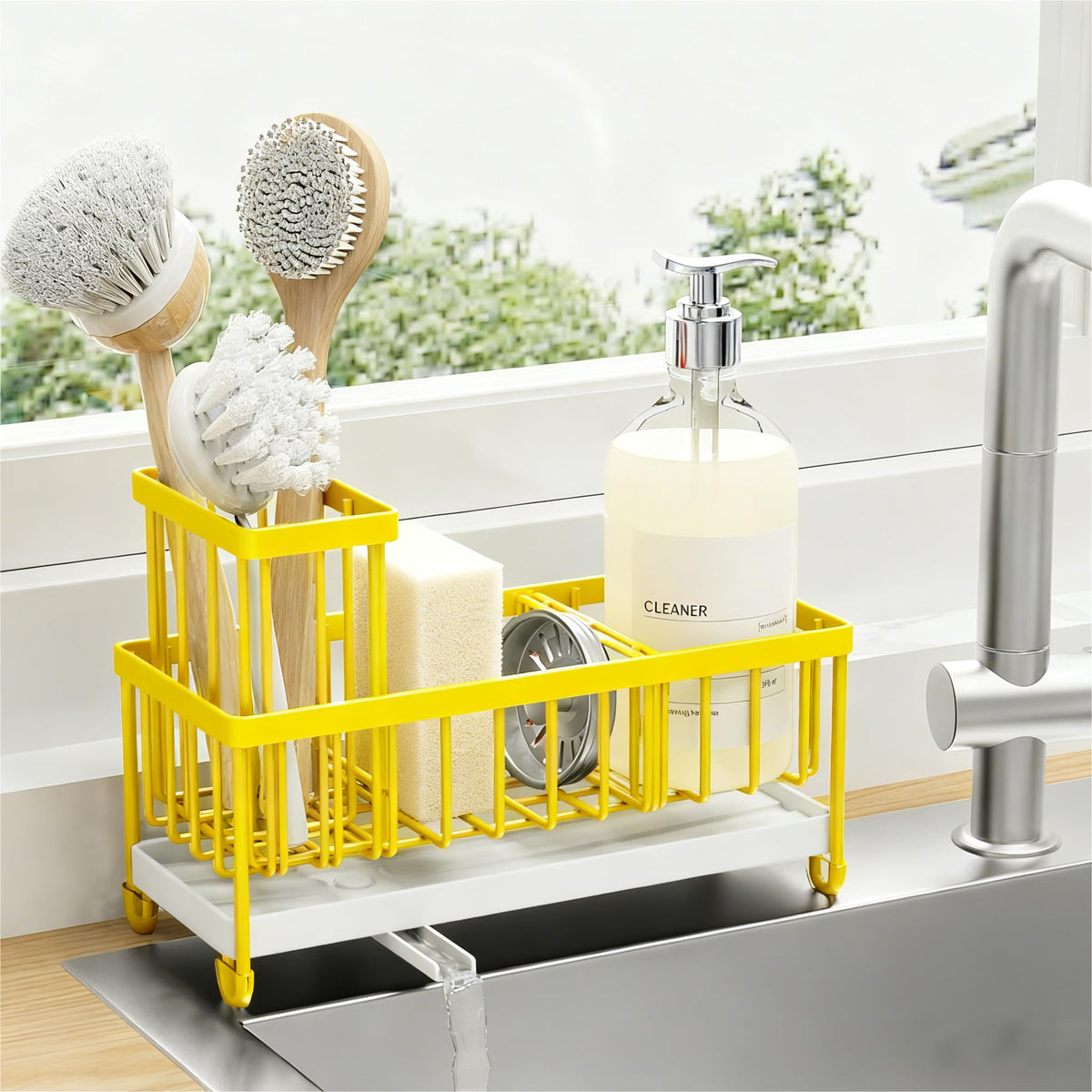 Cisily Sponge Holder for Kitchen Sink