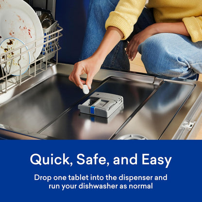 BLUELAND 100% Plastic-Free Dishwasher Detergent Tablets