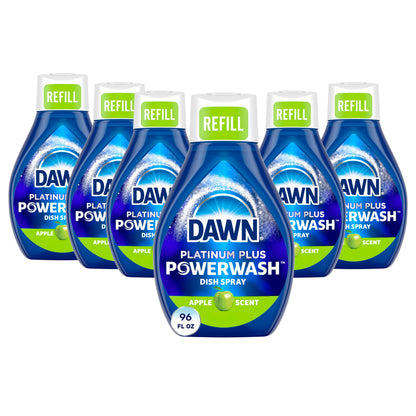 Dawn Platinum Powerwash Dish Spray – Concentrated Multi-Surface Cleaner, Removes 99% of Grease