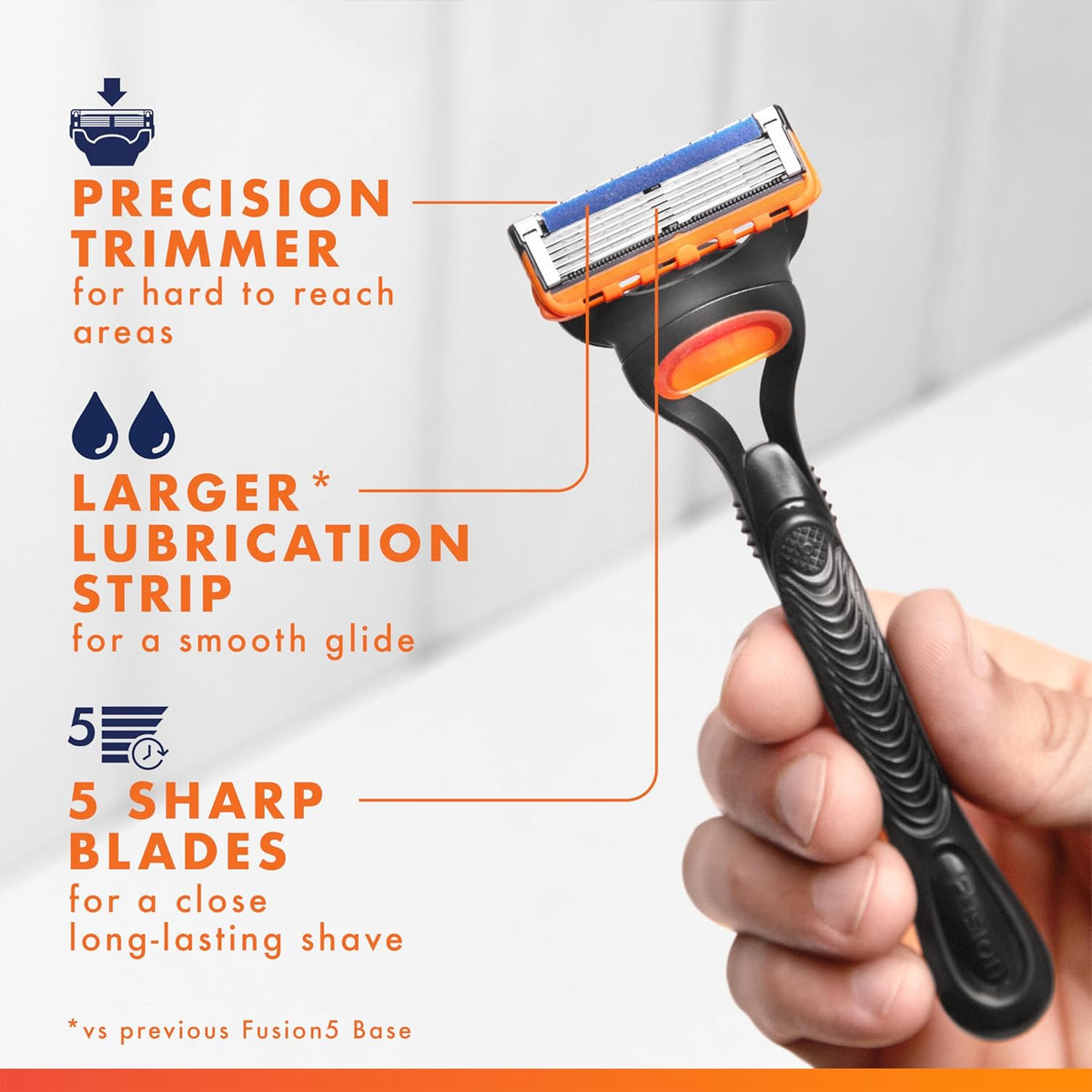 Gillette Fusion5 Razor Blade Refills for men