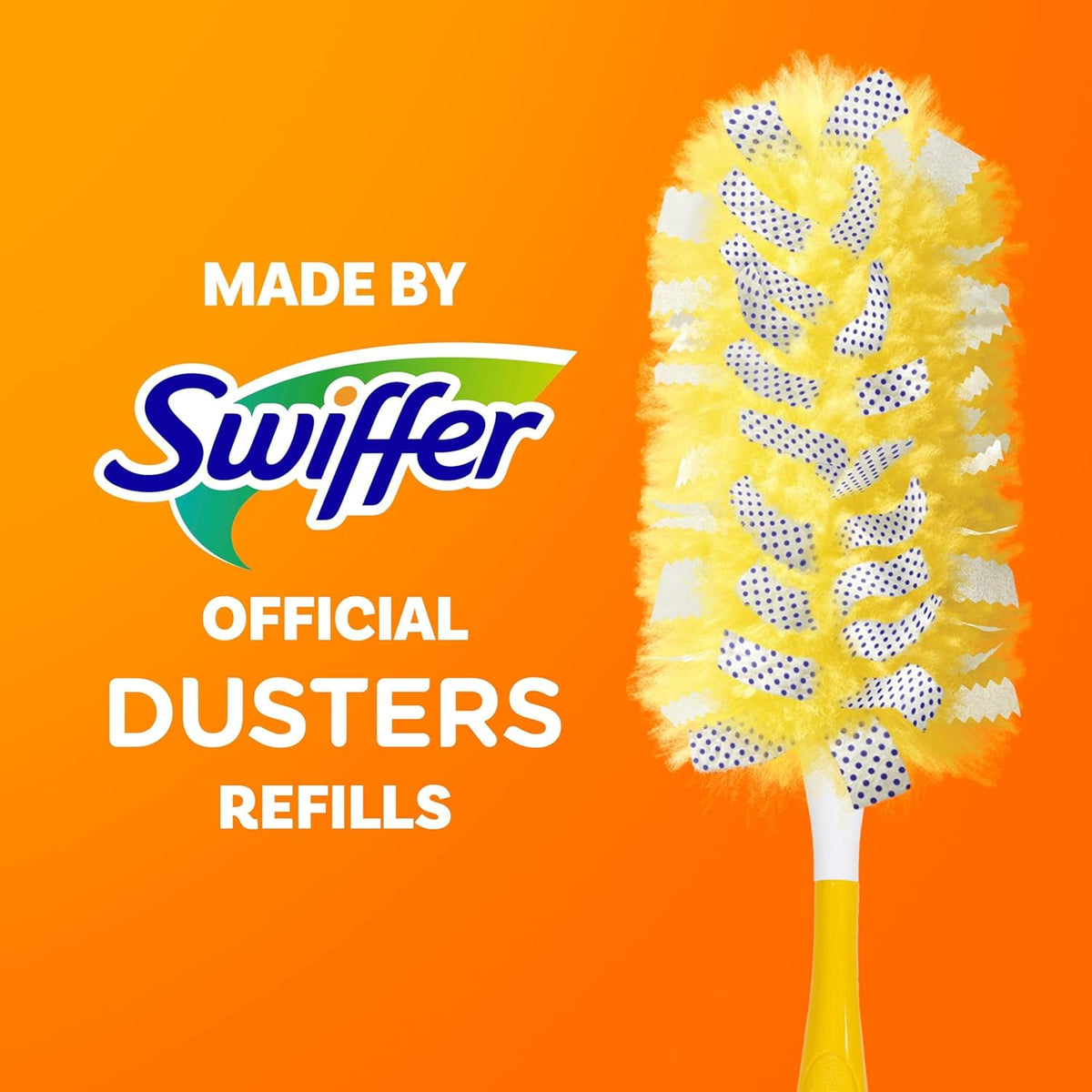 Swiffer Heavy-Duty Dusters Refill – 11-Count, Traps & Locks Dust, Removes 95% of Allergens