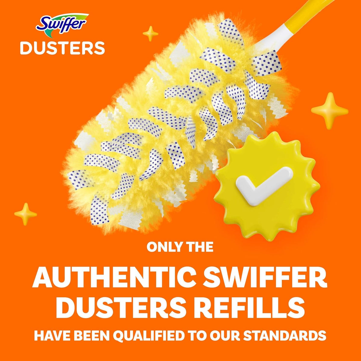 Swiffer Heavy-Duty Dusters Refill – 11-Count, Traps & Locks Dust, Removes 95% of Allergens