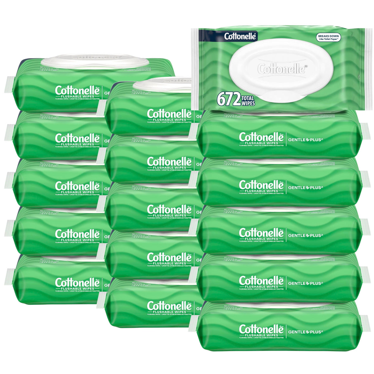 Cottonelle Fresh Feel Flushable Wet Wipes