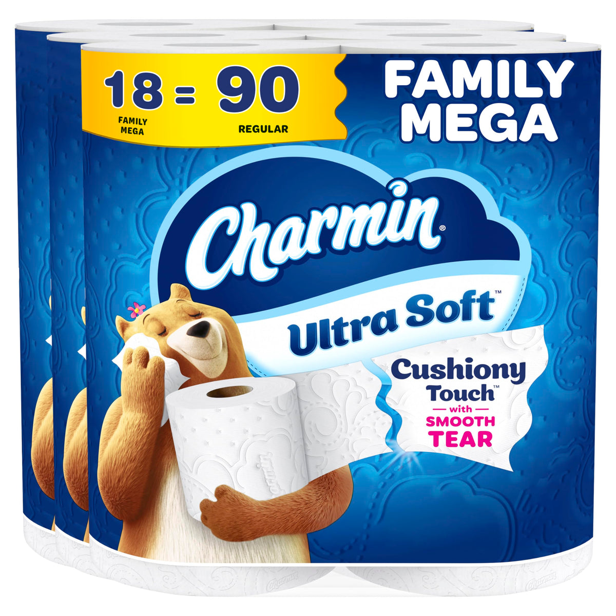 Charmin Ultra Soft Cushiony Touch Toilet Paper