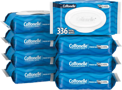 Cottonelle Fresh Feel Flushable Wet Wipes
