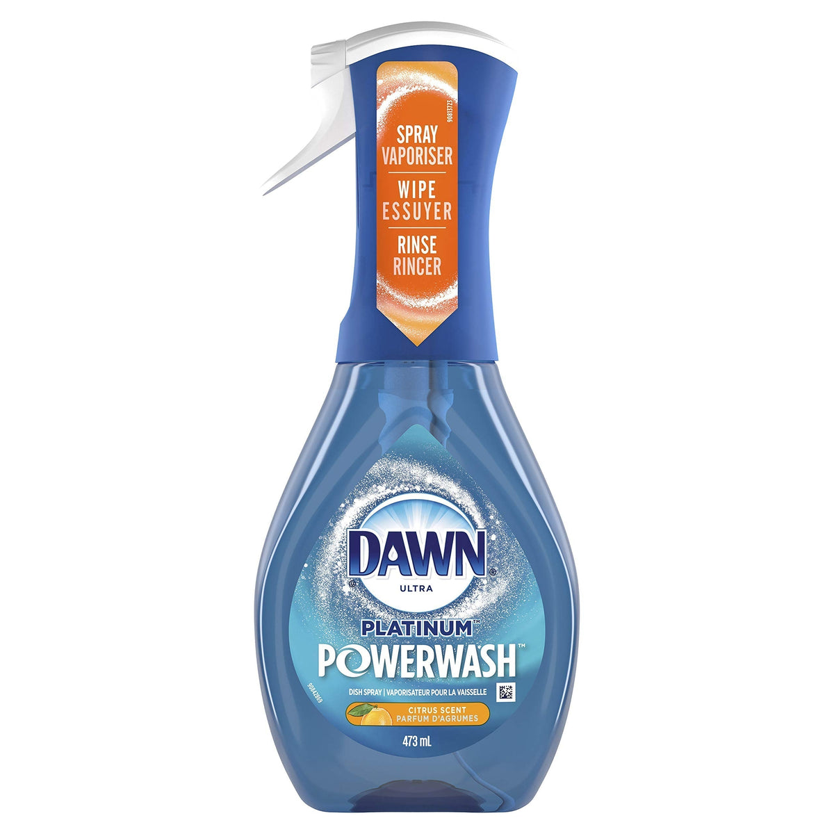 Dawn Platinum Powerwash Dish Spray – Concentrated Multi-Surface Cleaner, Removes 99% of Grease