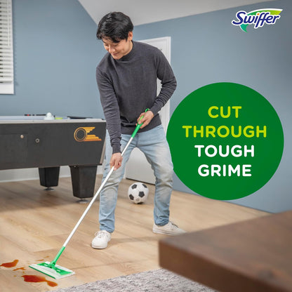 Swiffer Sweeper Wet Mopping Cloths – Textured Cloths Trap & Lock Dirt, Safe on All Hard Floors