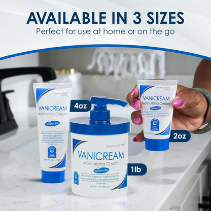 Vanicream Moisturizing Skin Cream with Pump Dispenser