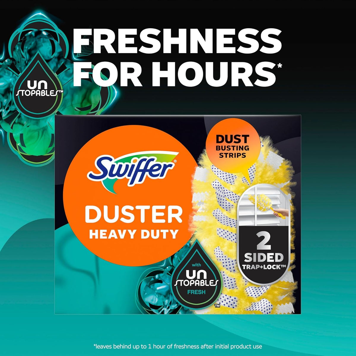 Swiffer Heavy-Duty Dusters Refill – 11-Count, Traps & Locks Dust, Removes 95% of Allergens