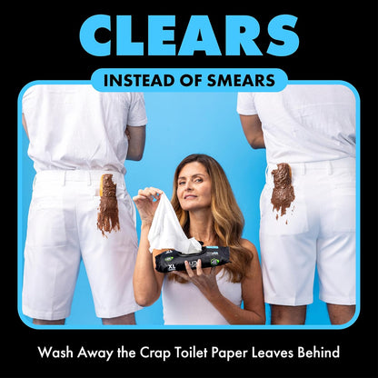 DUDE Wipes - Flushable Wipes - 6 Pack, 288 Wipes