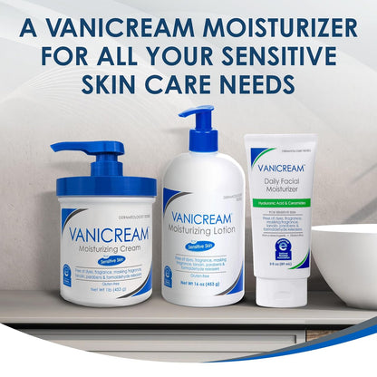 Vanicream Moisturizing Skin Cream with Pump Dispenser