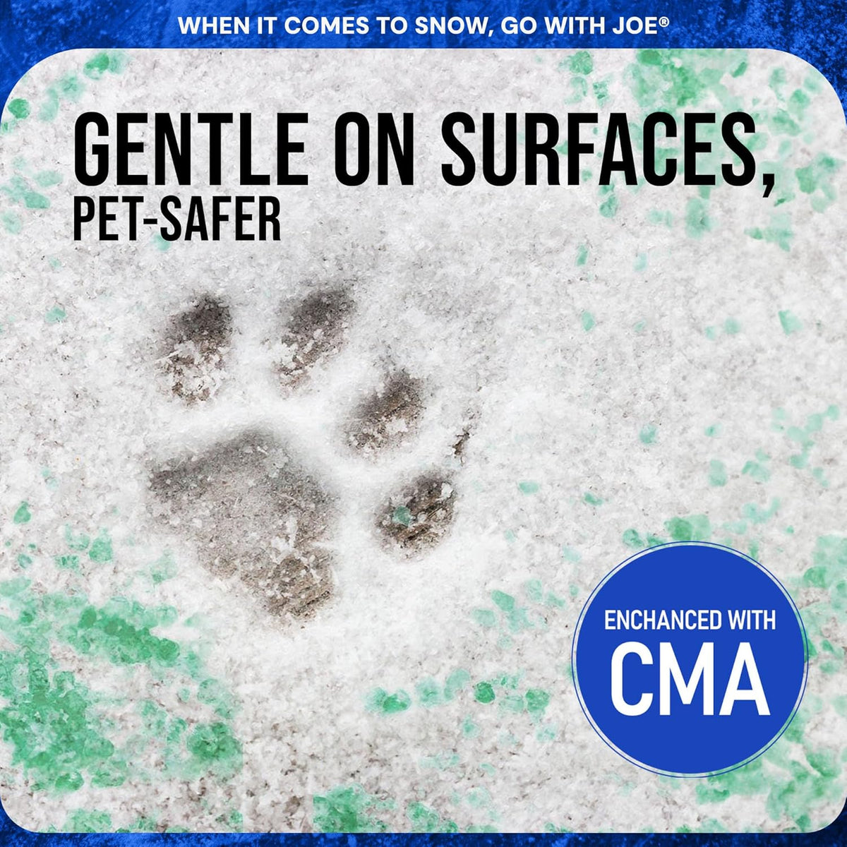 Snow Joe 2-Pack Premium Enviro Blend Ice Melt – Safer for Concrete & Pets, Effective to -15°F, 20 lb