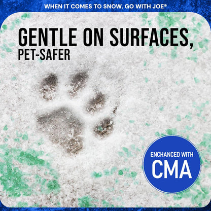 Snow Joe 2-Pack Premium Enviro Blend Ice Melt – Safer for Concrete & Pets, Effective to -15°F, 20 lb