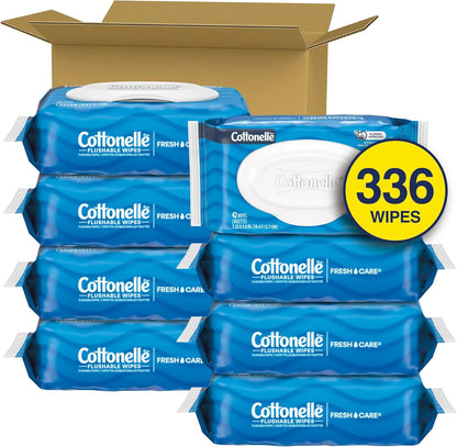 Cottonelle Fresh Feel Flushable Wet Wipes