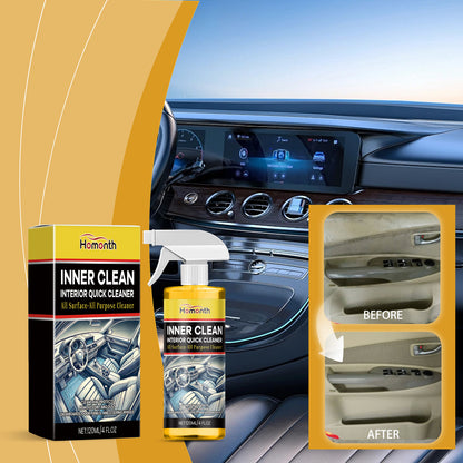 Car Interior Cleaner – Multi-Purpose Auto Cleaning Spray for Dashboard, Leather & Upholstery