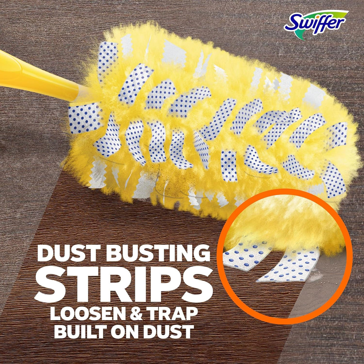 Swiffer Heavy-Duty Dusters Refill – 11-Count, Traps & Locks Dust, Removes 95% of Allergens