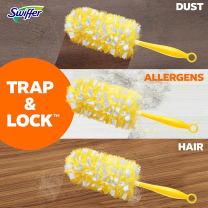 Swiffer Heavy-Duty Dusters Refill – 11-Count, Traps & Locks Dust, Removes 95% of Allergens