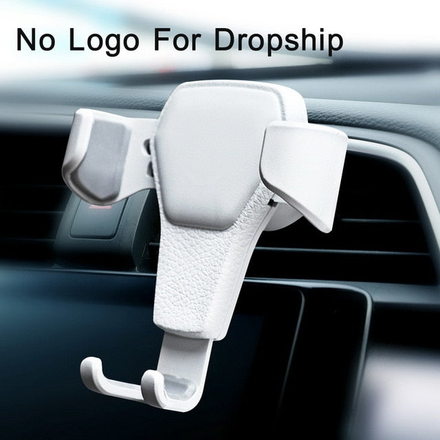 Universal Gravity Air Vent Gravity Car Phone Holder Clip Mount