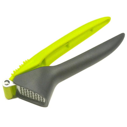 Stainless Steel Garlic Press & Mincer – Manual Garlic Crusher, Chopper & Ginger Grater Kitchen Tool
