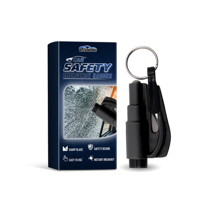 Car Emergency Escape Hammer – Mini Window Breaker & Seat Belt Cutter Safety Tool