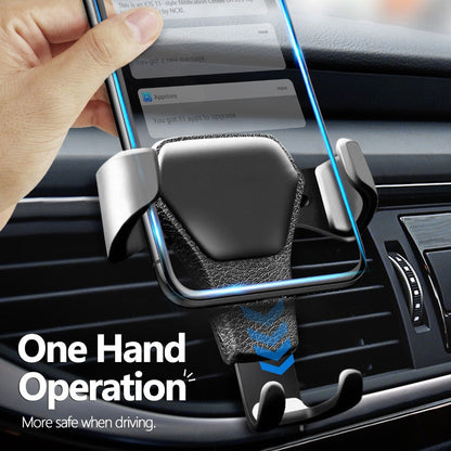 Universal Gravity Air Vent Gravity Car Phone Holder Clip Mount