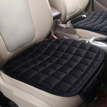 Universal Winter Warm Car Seat Cover Cushion – Anti-Slip Breathable Front Seat Protector Pad for Cars