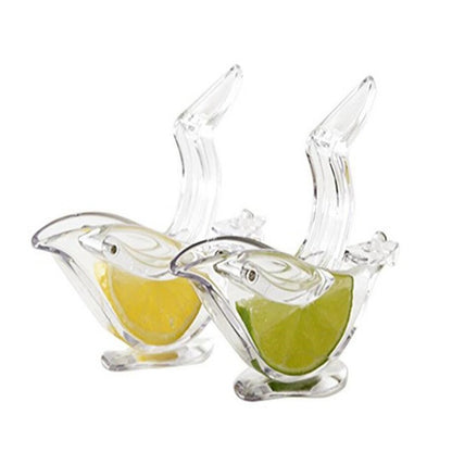 Transparent Acrylic Lemon Juice Press – Manual Citrus Squeezer & Small Fruit Juicer Kitchen Gadget