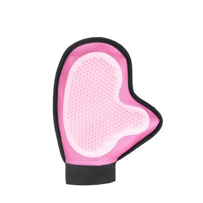 Pet Grooming & Hair Removal Gloves – Deshedding Massage Gloves for Dogs & Cats