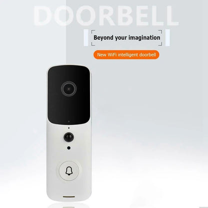 Smart WiFi Video Doorbell Camera – Wireless HD Home Security Doorbell with App Control & Night Vision