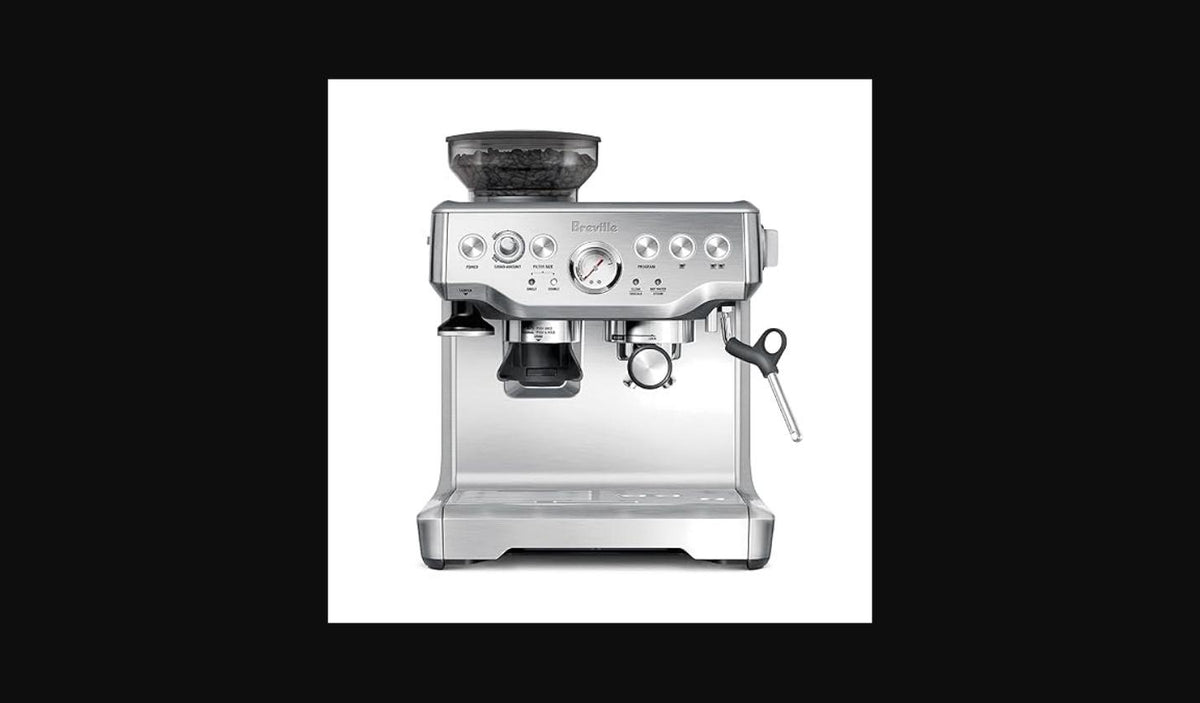 Breville BES870XL Barista Express Espresso Machine, Brushed Stainless Steel