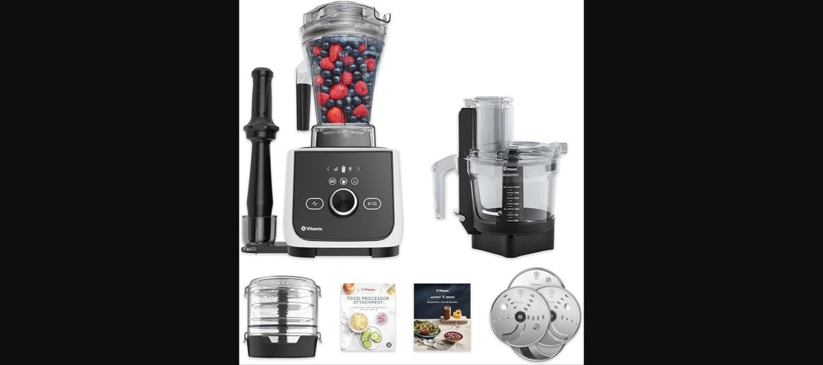 Vitamix Ascent X4 Gourmet SmartPrep Kitchen System, White